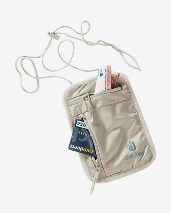 Cartera Deuter Security Wallet I RFID BLOCK marrón