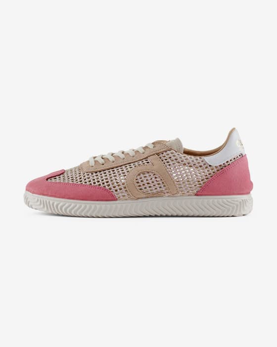 Zapatillas Duuo Ona Lace rosa blanco