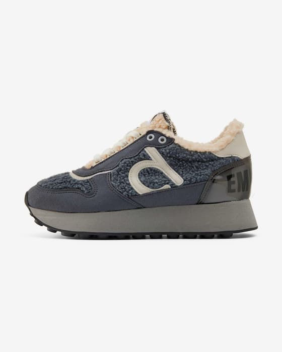 Zapatillas Duuo Calma High gris oscuro mujer