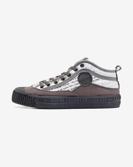 Zapatillas Duuo Col Cover Glow gris marrón blanco
