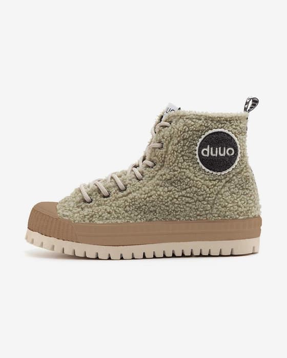 Zapatillas Duuo Col Plus Soft verde mujer