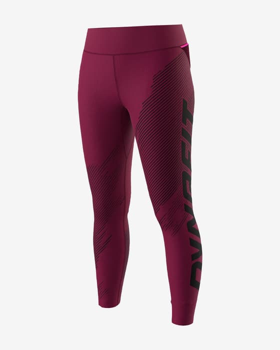 Malla larga Dynafit Ultra Graphic Lon violeta granate mujer