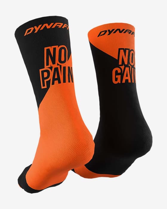 Dynafit No Pain No Gain Socks Orange Black