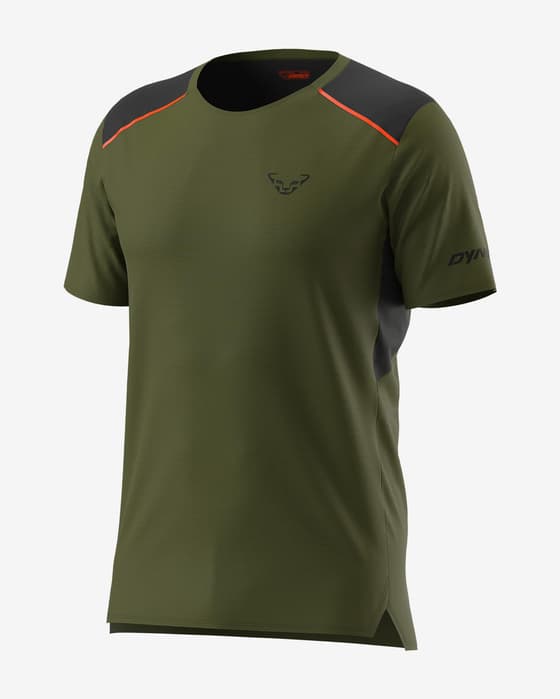 Camiseta Dynafit Sky manga corta verde bosque