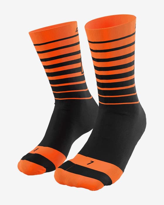 Calcetines Dynafit Live To Ride negro naranja
