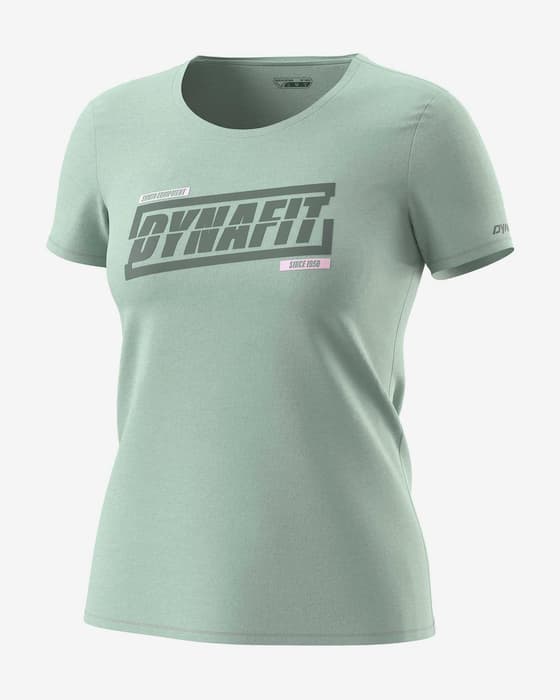 Camiseta Dynafit Graphic manga corta azul manantial mujer