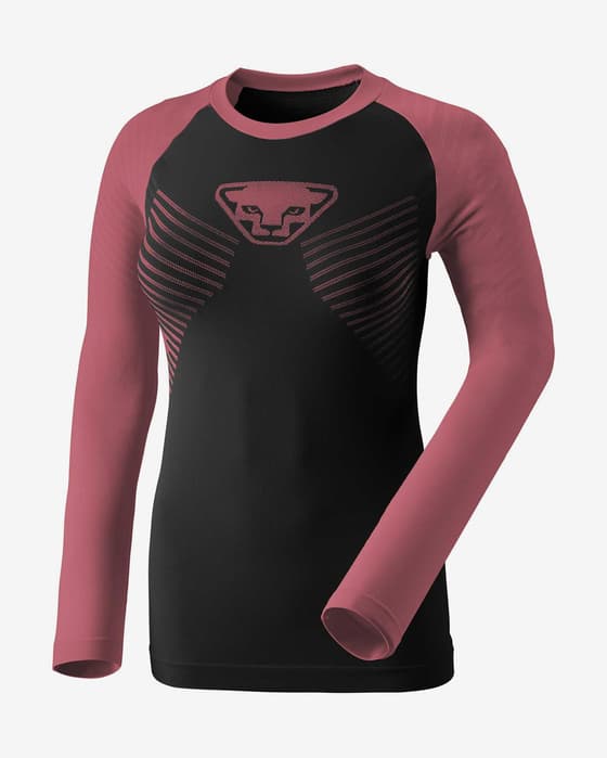 Camiseta Dynafit Speed Dryarn manga larga violeta negro mujer