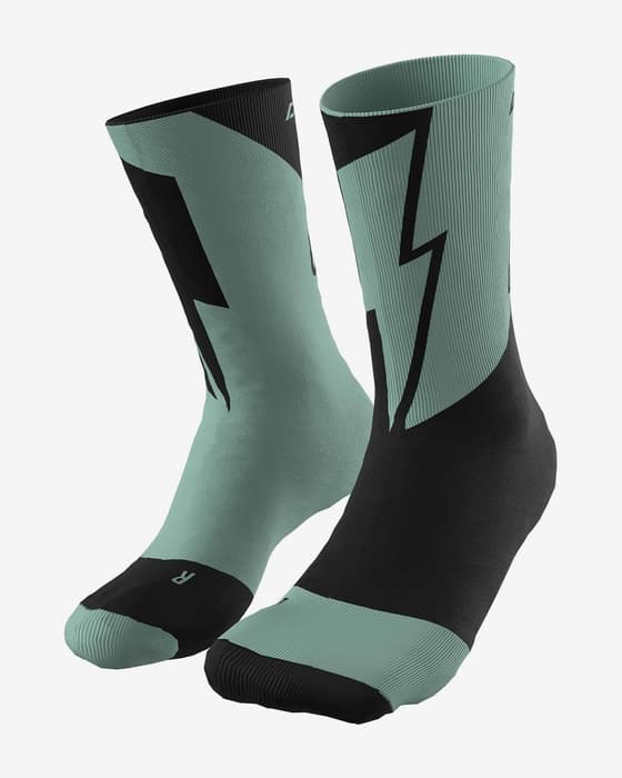 Dynafit No Pain No Gain Socks green off-white