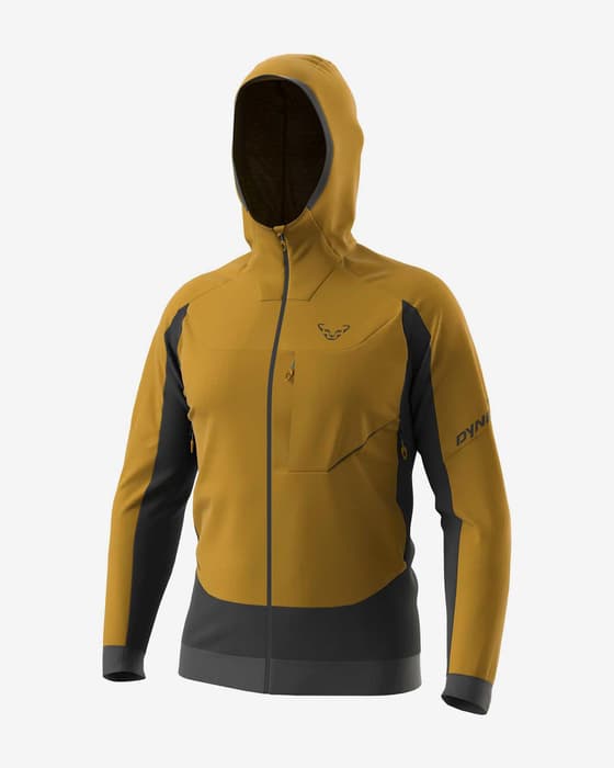 Chaqueta con capucha Dynafit Tigard Alpha Direct amarillo marrón