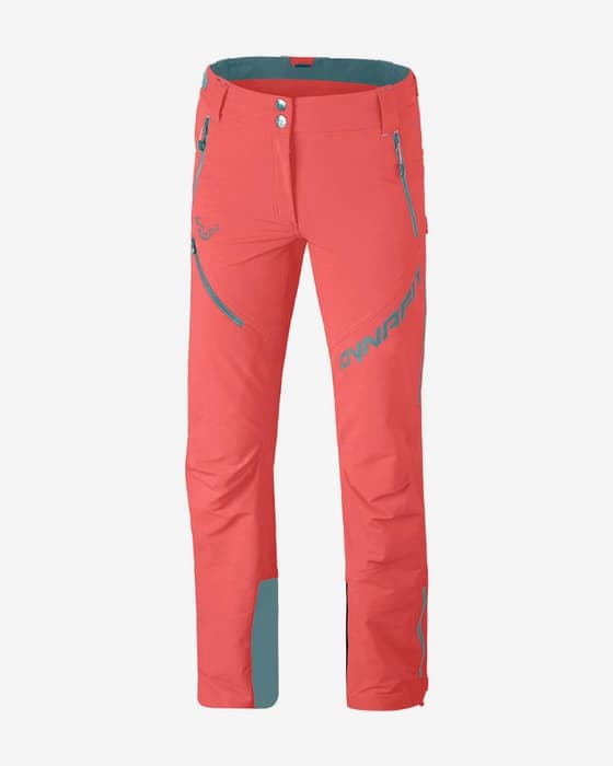 Pantalón largo Dynafit Mercury 2 Dynastretch rosa gris mujer