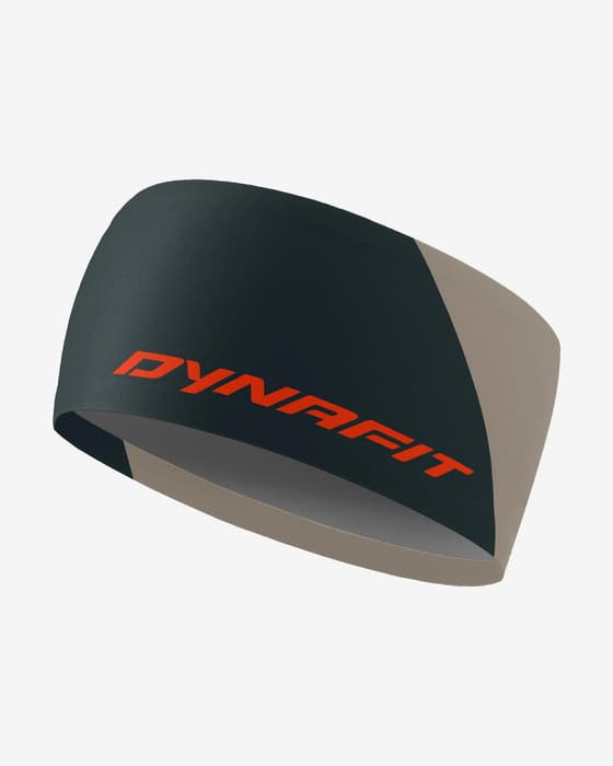 Fascia per la testa Dynafit Performance Dry 2.0 blu scuro beige arancio