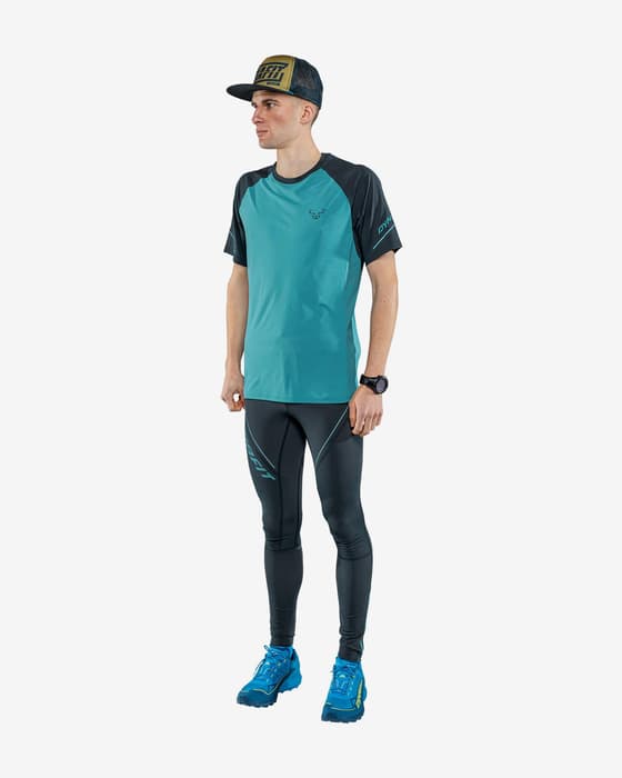 Camiseta Dynafit Alpine Pro manga corta azul eléctrico azul noche