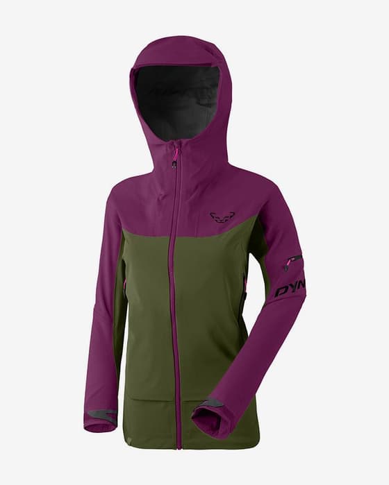 Chaqueta Dynafit Beast Hybrid verde rosa oscuro mujer