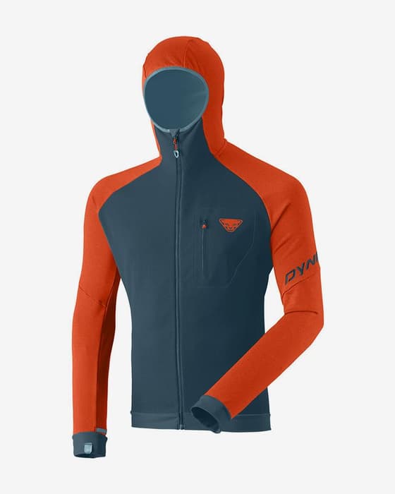 Chaqueta Dynafit Radical Polartec azul naranja