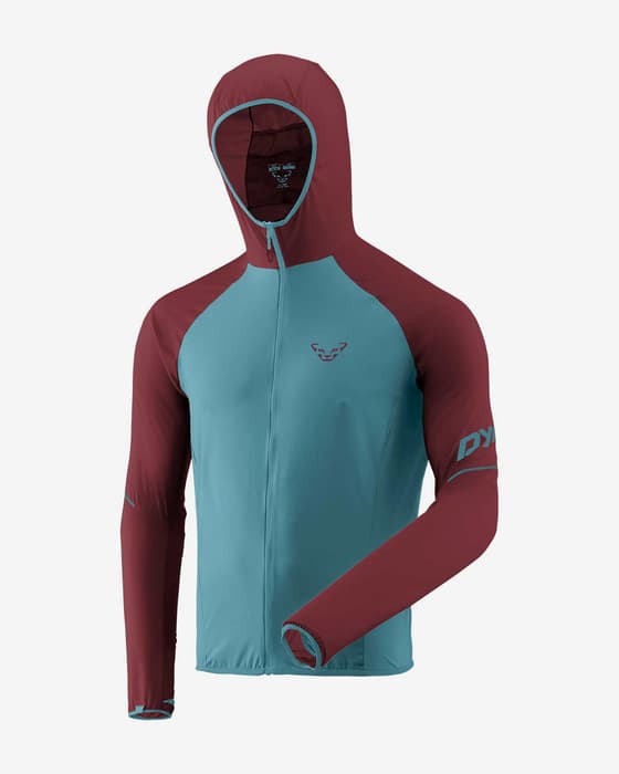 Chaqueta fina Dynafit Alpine Wind 2 azul cielo granate