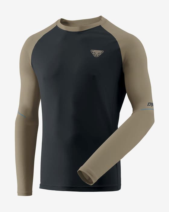 Camiseta Dynafit Alpine Pro manga larga azul noche beige