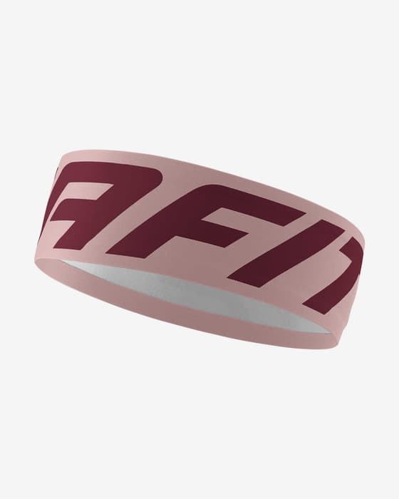 Cinta para la cabeza Dynafit Performance Dry Slim rosa claro granate
