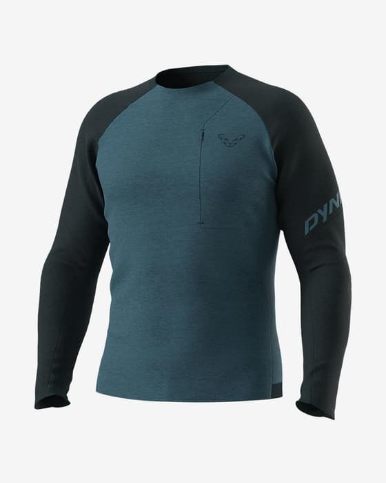 Camiseta Dynafit 24/7 Polartec manga larga azul marino