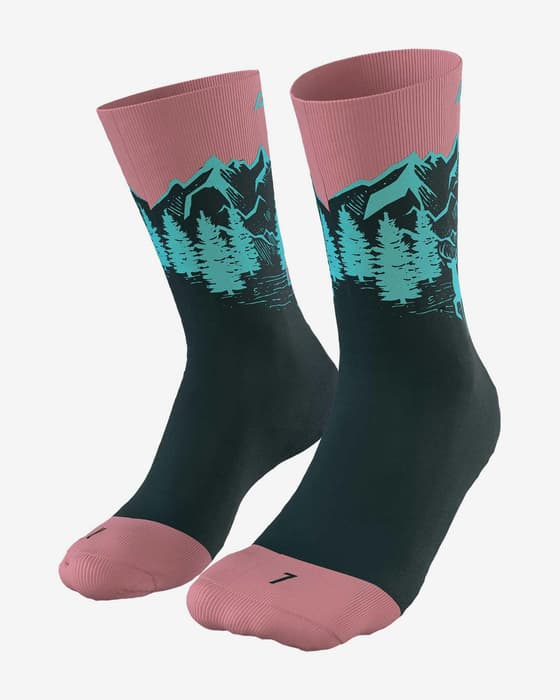 Calcetines Dynafit Stay Fast rosa claro