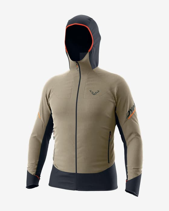 Chaqueta con capucha Dynafit Mezzalama Polartec Alpha beige