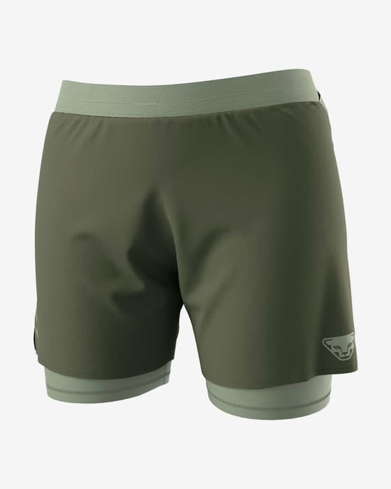 Pantalón corto Dynafit Alpine Pro 2/1 verde oliva mujer
