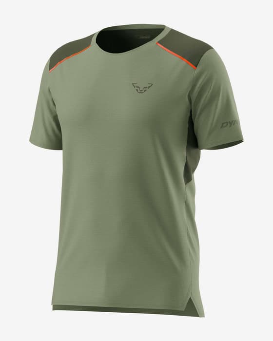 Camiseta Dynafit Sky manga corta verde bosque