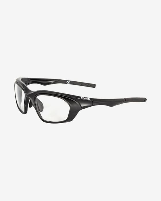 Óculos Eassun Fit RX preto mate com lentes transparentes