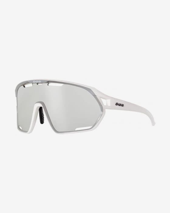 Óculos Eassun Paradiso branco prateado com lentes fotocromáticas
