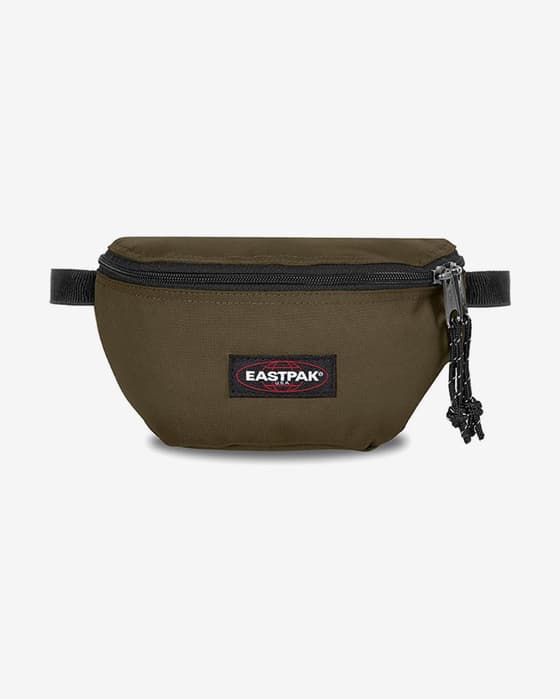 Riñonera Eastpak Springer 2L marrón negro blanco