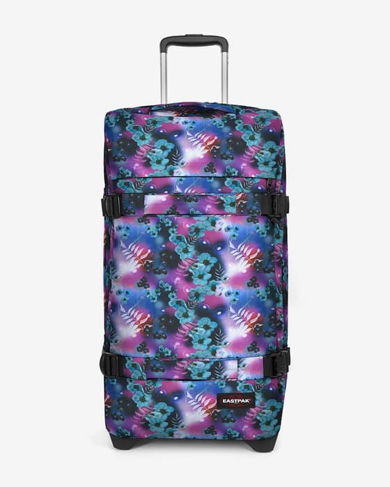 Trolley Eastpak Transit'r M 78L nero blu rosa