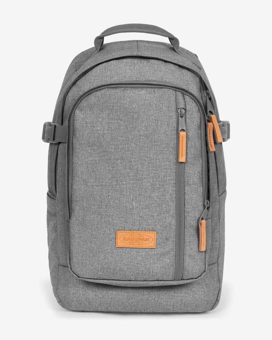 Mochila Eastpak Smallker CS 26L gris claro negro naranja claro