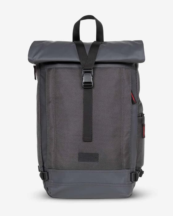 Mochila Eastpak Tecum Roll Cnnct 20L gris negro