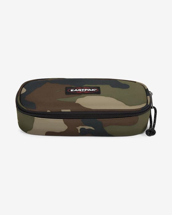 Estuche Eastpak Oval Single marrón verde camuflaje