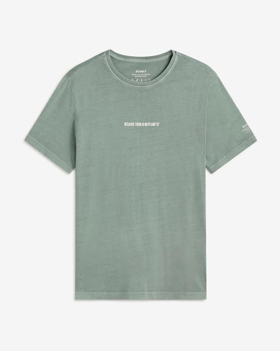 Camiseta Ecoalf Almer manga corta verde