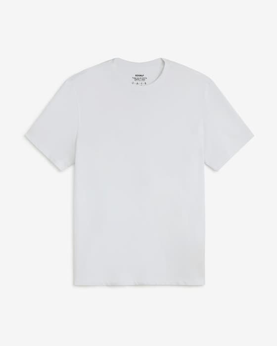 Camiseta Ecoalf Limbe manga corta blanco puro
