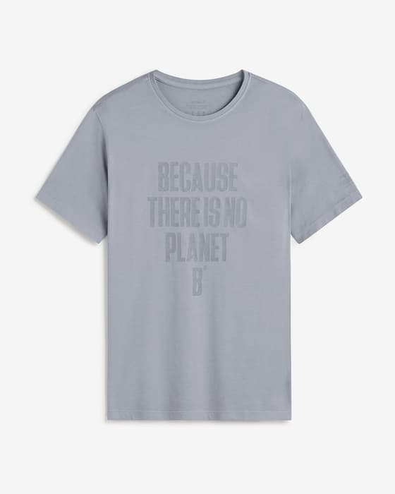 Camiseta Ecoalf Min manga corta gris oscuro