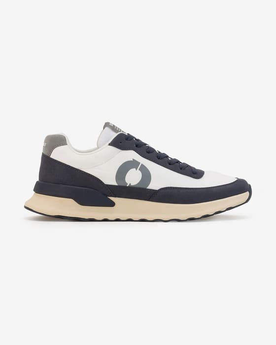 Zapatillas Ecoalf Conde blanco negro verde