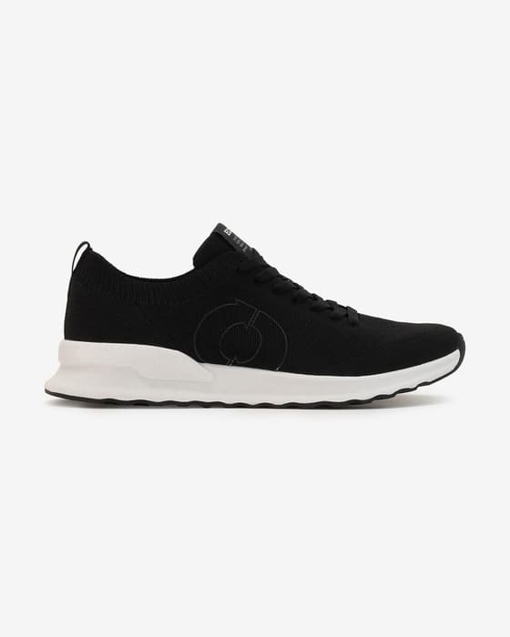 Zapatillas Ecoalf Conde negro puro blanco