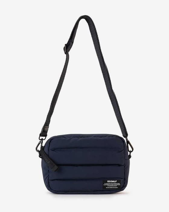 Bandolera Ecoalf Pad azul marino