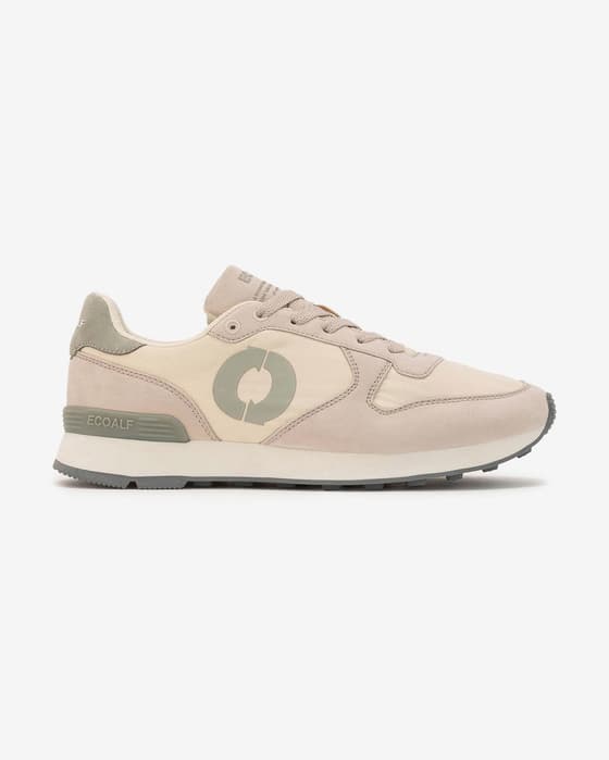 Zapatillas Ecoalf Ucla beige verde mujer