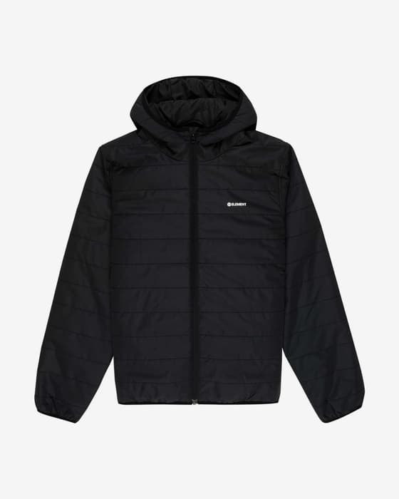Chaqueta con capucha Element Insulator Classic negro