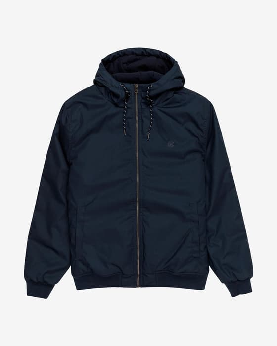 Chaqueta con capucha Element Dulcey azul oscuro