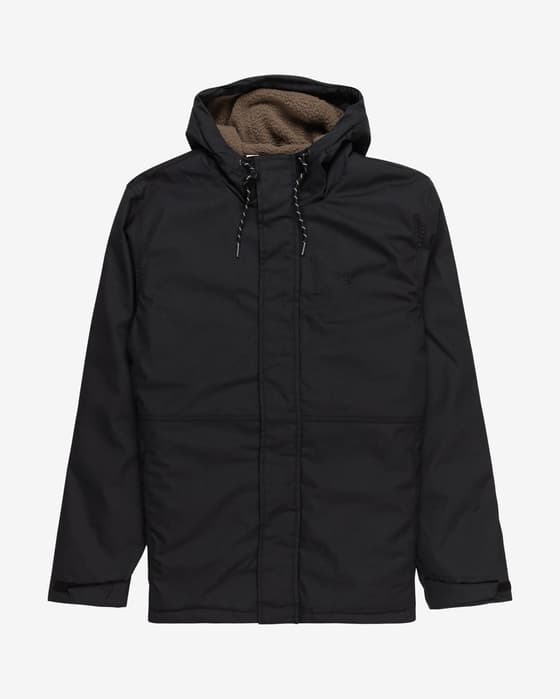 Chaqueta con capucha Element Alder negro puro intenso