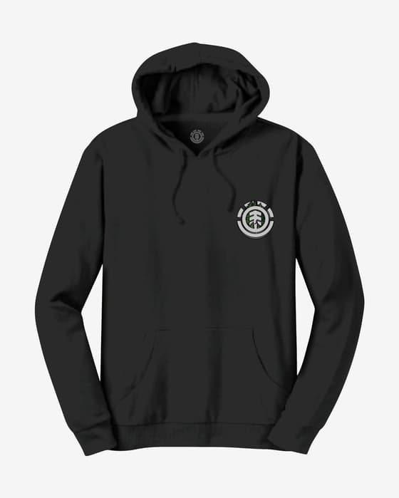 Sudadera con capucha Element Aconca negro