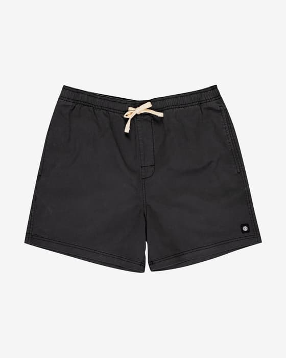 Pantalón corto Element Valley Twill negro grisáceo