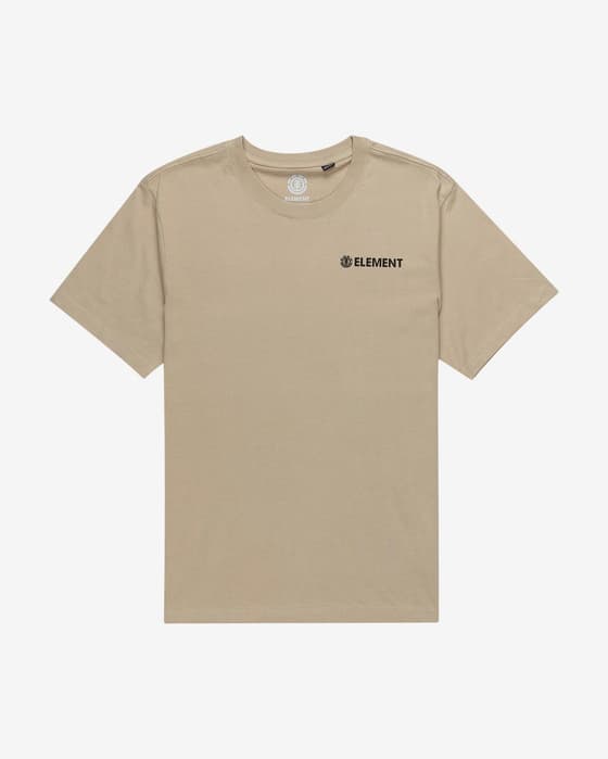 Camiseta Element Blazin Chest manga corta beige