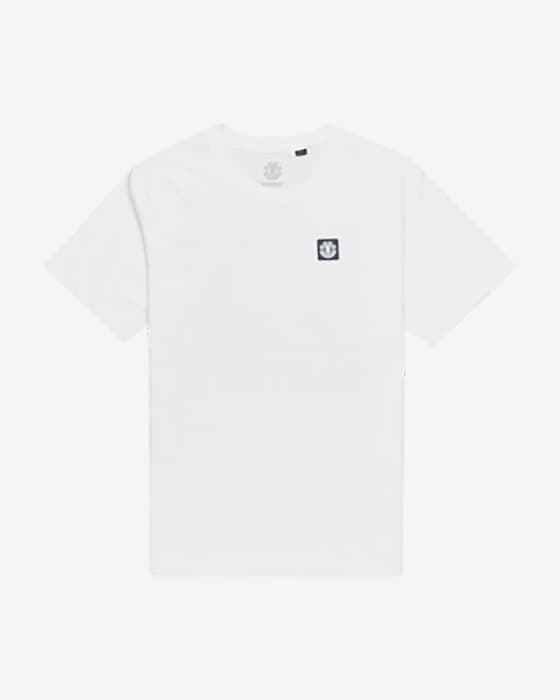 Camiseta Element Joint Texture manga corta blanco negro
