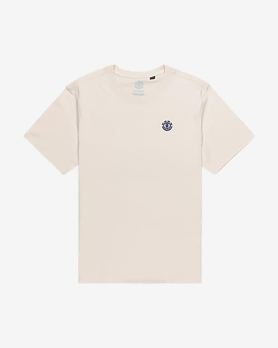 Camiseta Element 3 Horizons manga corta blanco crema