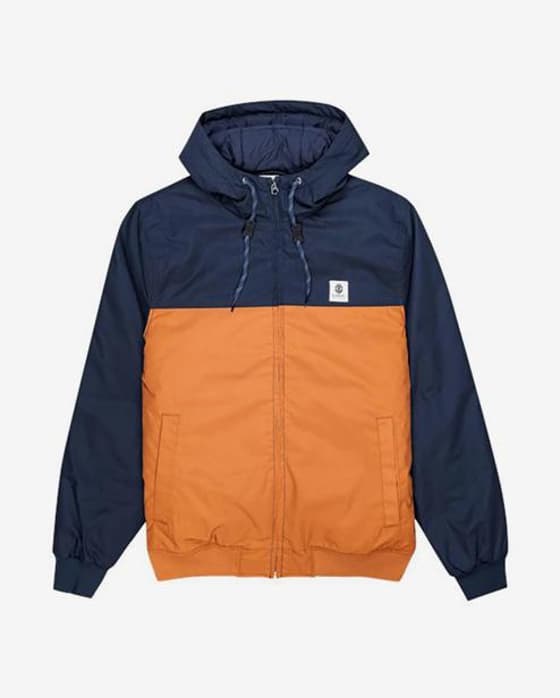 Chaqueta Element Dulcey 2tones naranja azul marino