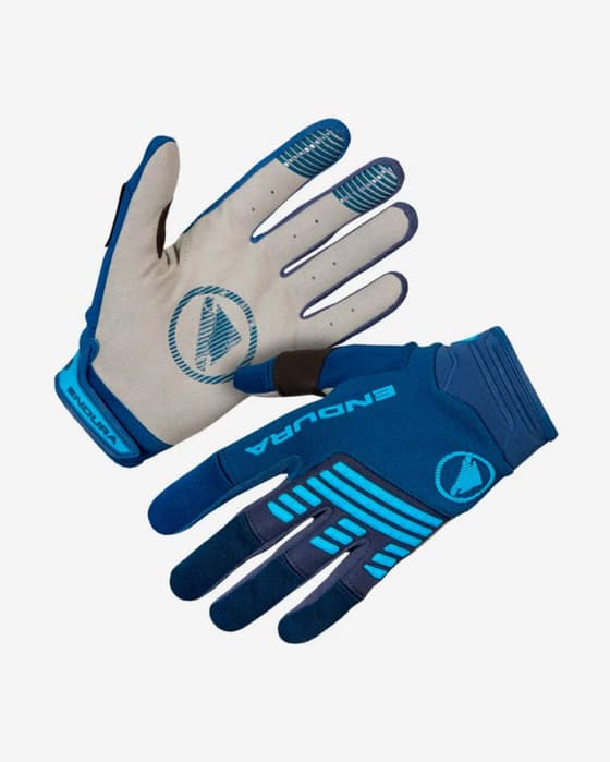 Guantes largos Endura Singletrack azul oscuro